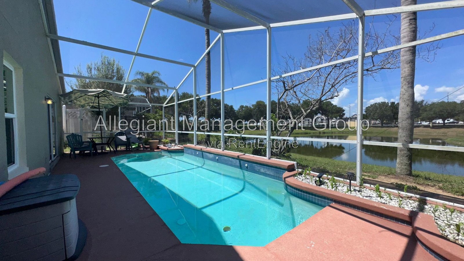 AVAILABLE NOW! 4/2 Home with a screened-in pool For Rent in Davenport! property image
