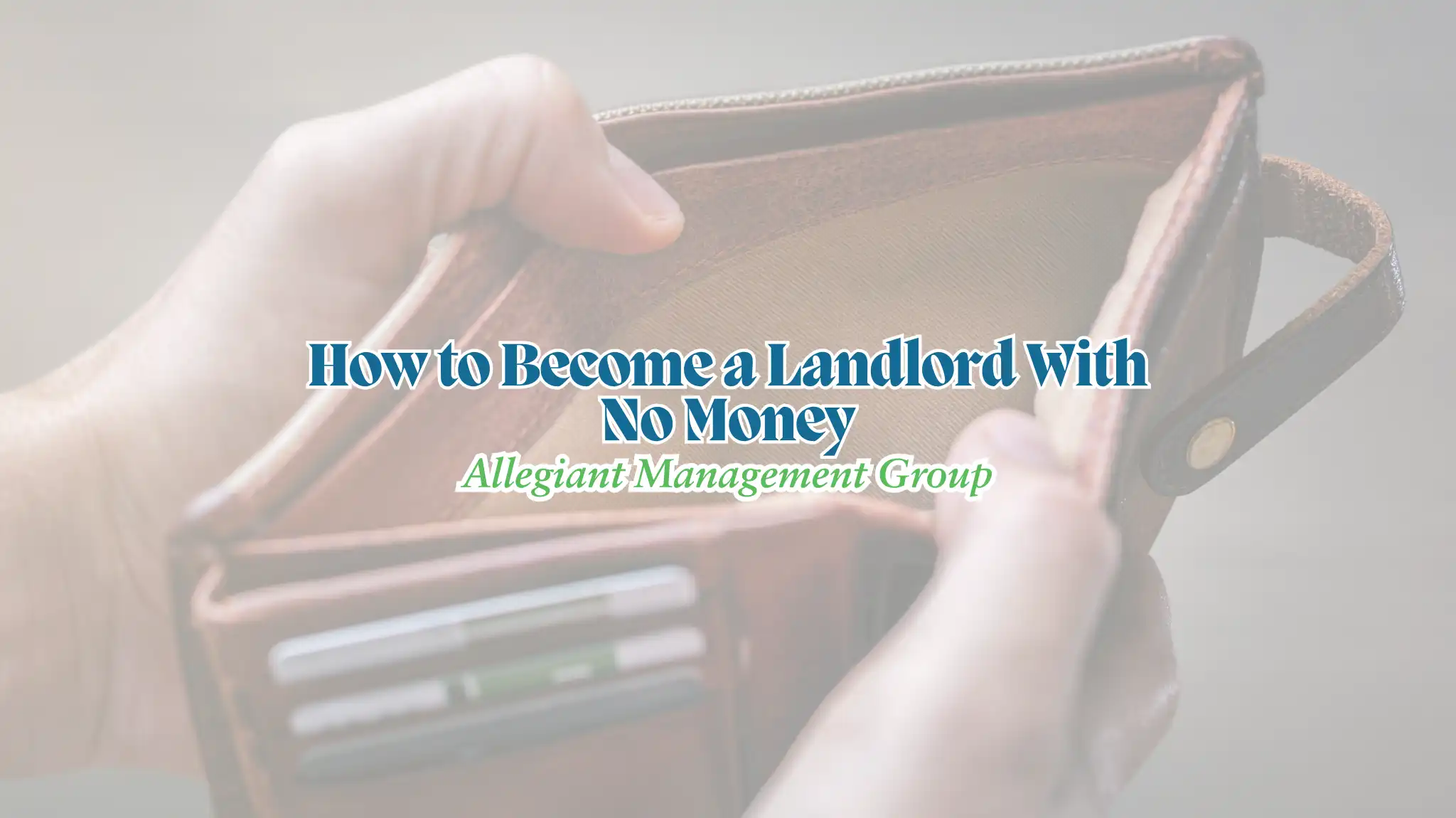 How to Become a Landlord With a Small Investment