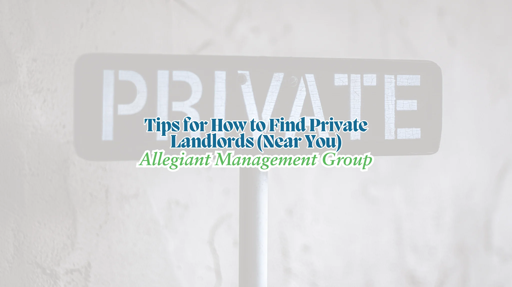 Tips for How to Find Private Landlords (Near You)
